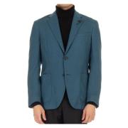 Lardini Jackets Blue, Herr