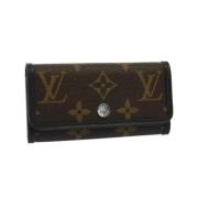 Louis Vuitton Vintage Pre-owned Canvas nyckelhllare Brown, Dam