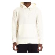 C.p. Company Vit Felpa Hoodie Tröja White, Herr