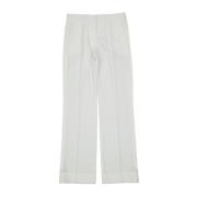 Blanca Vita Wide Trousers White, Dam