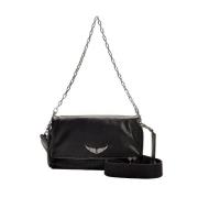 Zadig & Voltaire Laeder axelremsvskor Black, Dam