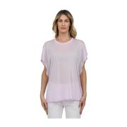 Dondup Jersey T-shirt Pink, Dam