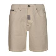 Philipp Plein Casual Shorts White, Herr