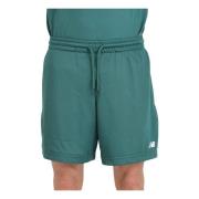 New Balance Grön Mesh Logo Shorts Green, Herr