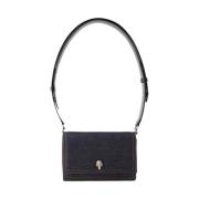 Alexander McQueen Laeder axelremsvskor Black, Dam