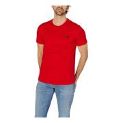 Emporio Armani EA7 T-Shirts Red, Herr