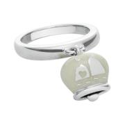 Chantecler Donna - C.36388 - Ring Et Voilà Silver och Emalj Gray, Dam