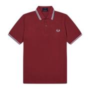 Fred Perry Polo Shirts Red, Herr