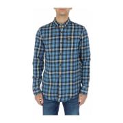 Superdry Casual Shirts Blue, Herr
