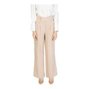 Vero Moda Wide Trousers Pink, Dam