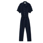 XiRENA Eks Jumpsuit Blue, Dam