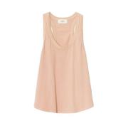 XiRENA Sleeveless Tops Pink, Dam