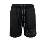 Balmain Beachwear Black, Herr