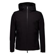 Woolrich Rain Jackets Black, Herr