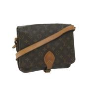 Louis Vuitton Vintage Pre-owned Canvas louis-vuitton-vskor Brown, Dam