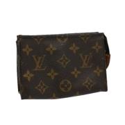 Louis Vuitton Vintage Pre-owned Canvas louis-vuitton-vskor Brown, Dam