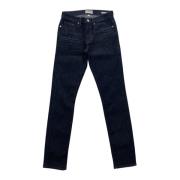 Frame Straight Jeans Blue, Herr