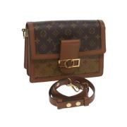 Louis Vuitton Vintage Pre-owned Canvas louis-vuitton-vskor Brown, Dam