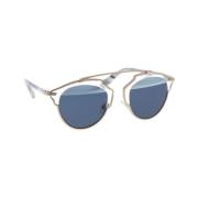 Dior Stiliga Spegelglasögon Gray, Unisex