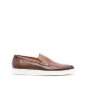 Santoni Loafers Brown, Herr