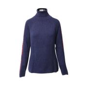 Moncler Pre-owned Pre-owned Ylle toppar Blue, Dam