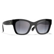 Chanel Sunglasses Black, Dam