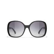 Chanel Sunglasses Black, Dam