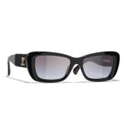 Chanel Sunglasses Black, Unisex