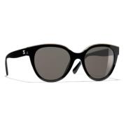 Chanel Sunglasses Black, Unisex