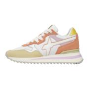 W6Yz Tekniskt tyg och mocka sneakers Yak-W. Multicolor, Dam