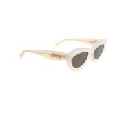 Loewe Sunglasses White, Dam