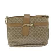 Celine Vintage Pre-owned Canvas celine-vskor Beige, Dam