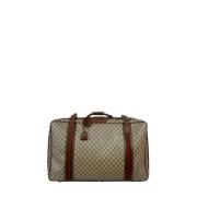 Gucci Vintage Pre-owned Canvas resvskor Brown, Dam