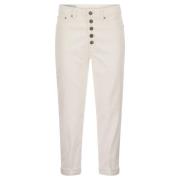 Dondup Multifärgade Jeans för Kvinnor White, Dam