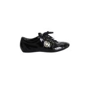 Dior Vintage Pre-owned Laeder sneakers Black, Dam