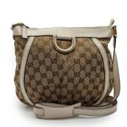 Gucci Vintage Pre-owned Canvas gucci-vskor Brown, Dam