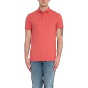 Lacoste Polo Shirts Orange, Herr