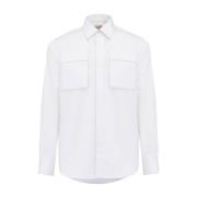 Alexander McQueen Formal Shirts White, Herr