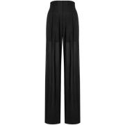 Philosophy di Lorenzo Serafini Wide Trousers Black, Dam