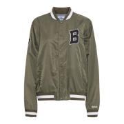 Ball Bomber Jackets Green, Dam