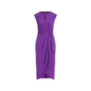 Ralph Lauren Elegant Klänning Purple, Dam