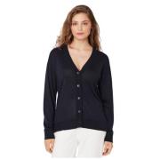 Tommy Hilfiger Cardigans Blue, Dam