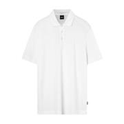 Boss Polo Shirts White, Herr