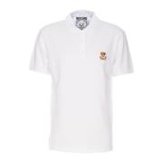 Moschino Polo Shirts White, Herr