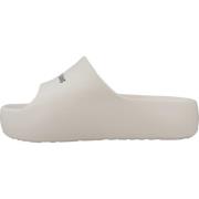 Tommy Jeans Sliders White, Dam