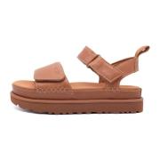 UGG Flat Sandals Brown, Dam