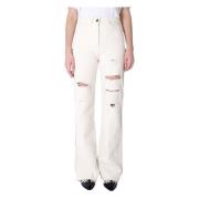 Seafarer Wide Trousers White, Dam