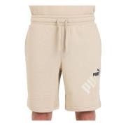 Puma Beige Power Graphic Shorts Beige, Herr