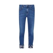 Liu Jo Hög Midja Skinny Jeans Blue, Dam