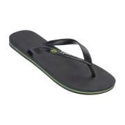 Ipanema Brasilien Flagga Flip Flops Svart Black, Herr